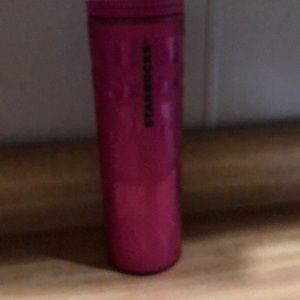 Hot pink Starbucks hot tumbler. Brand new from the Christmas collection
